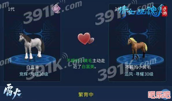 《倩女幽魂》游戏攻略：高效解锁与培育高品质马匹的秘诀